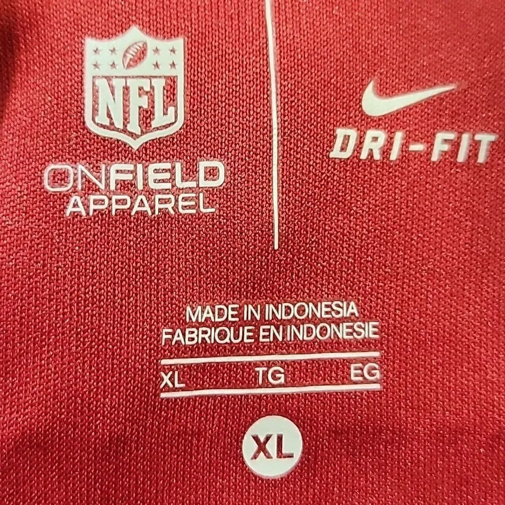 Arizona Cardinals Nike Dri Fit Polo, size XL